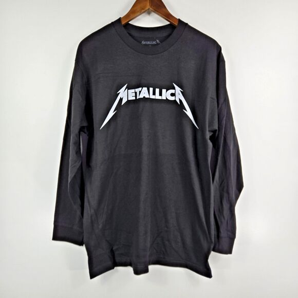Metallica Men's Size Large Black Long Sleeve T Shirt NWOT - Picture 1 of 4